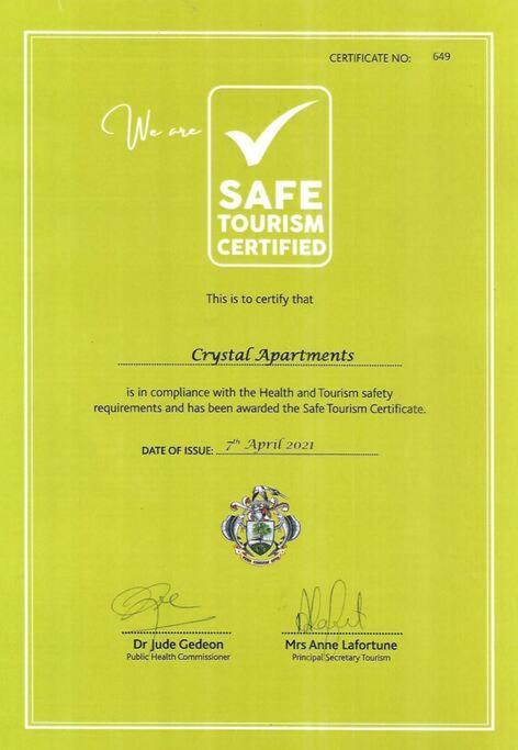 Crystal Seychelles Seaview Ground Floor Apartman Glacis